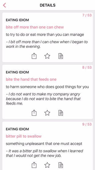 Food Medical idioms in English Screenshot 1 - AppWisp.com Food Medical idioms in English Screenshot 1 - AppWisp.com