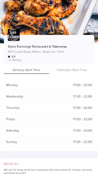 Spice Exchange Restaurant Screenshot 4 - AppWisp.com Spice Exchange Restaurant Screenshot 4 - AppWisp.com