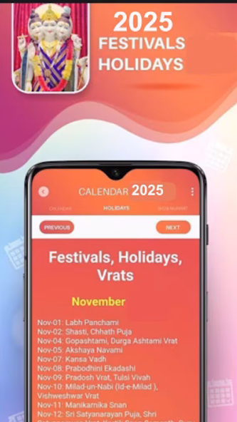 Bharat Calendar 2025 Screenshot 3 - AppWisp.com Bharat Calendar 2025 Screenshot 3 - AppWisp.com