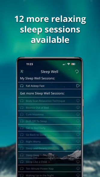 Sleep Well Hypnosis Downloads Screenshot 2 - AppWisp.com Sleep Well Hypnosis Downloads Screenshot 2 - AppWisp.com