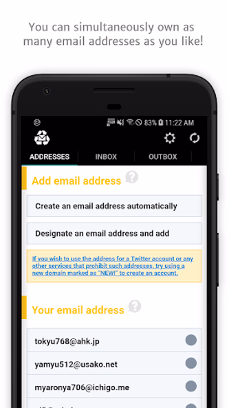 InstAddr Screenshot 1 - AppWisp.com InstAddr Screenshot 1 - AppWisp.com