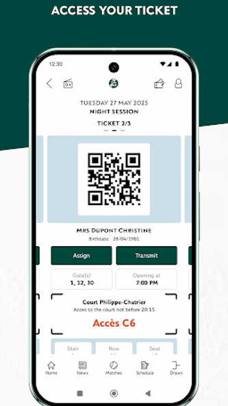 Roland-Garros Official Screenshot 3 - AppWisp.com Roland-Garros Official Screenshot 3 - AppWisp.com