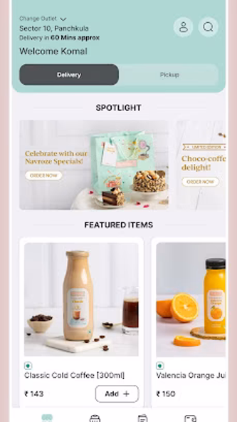Theobroma: Order Cakes Online Screenshot 1 - AppWisp.com Theobroma: Order Cakes Online Screenshot 1 - AppWisp.com