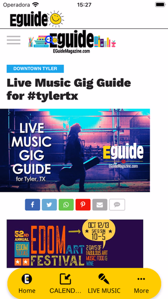 EGuide Tyler Screenshot 1 - AppWisp.com EGuide Tyler Screenshot 1 - AppWisp.com