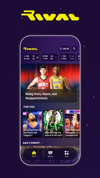 Basketball Stats - The Rival Screenshot 1 - AppWisp.com Basketball Stats - The Rival Screenshot 1 - AppWisp.com
