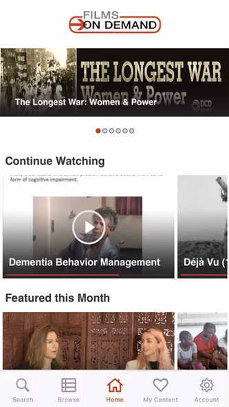 Films On Demand Screenshot 1 - AppWisp.com Films On Demand Screenshot 1 - AppWisp.com