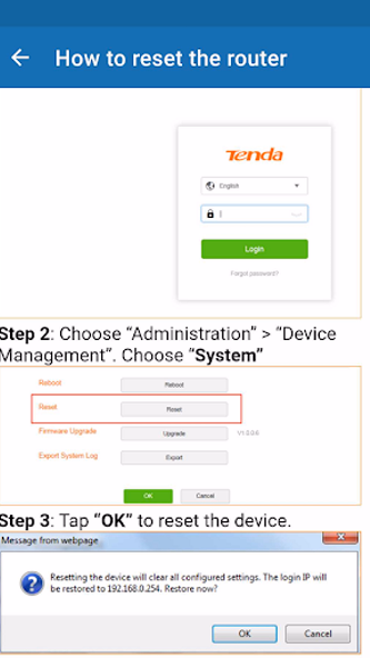 192.168.0.1 Tenda Router Guide Screenshot 3 - AppWisp.com 192.168.0.1 Tenda Router Guide Screenshot 3 - AppWisp.com
