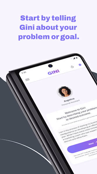 Gini: Get Expert Help Screenshot 1 - AppWisp.com Gini: Get Expert Help Screenshot 1 - AppWisp.com