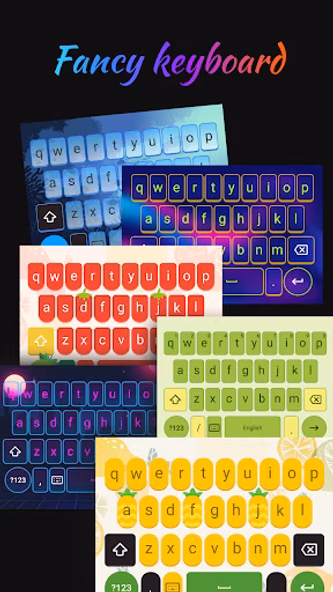 Fonts Keyboard: Themes, Emoji Screenshot 1 - AppWisp.com Fonts Keyboard: Themes, Emoji Screenshot 1 - AppWisp.com