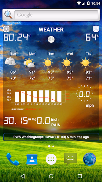 Weather Station Screenshot 2 - AppWisp.com Weather Station Screenshot 2 - AppWisp.com