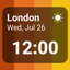 World Clock Widget - Time zone - AppWisp.com
