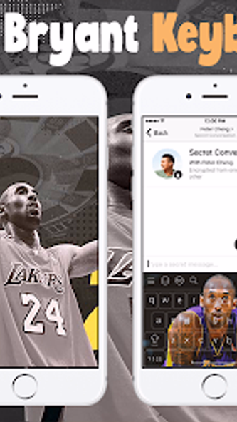 Kobe Bryant Keyboard KB-24 Screenshot 1 - AppWisp.com