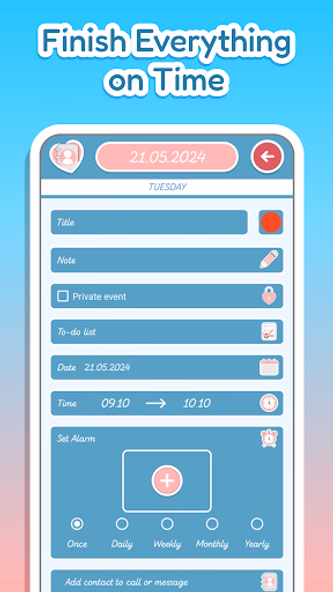 Cute Calendar & Daily Planner Screenshot 4 - AppWisp.com Cute Calendar & Daily Planner Screenshot 4 - AppWisp.com