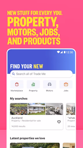 Trade Me: Property, Jobs, Shop Screenshot 1 - AppWisp.com Trade Me: Property, Jobs, Shop Screenshot 1 - AppWisp.com