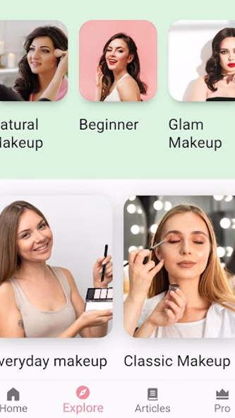 Makeup Tutorial App Screenshot 2 - AppWisp.com Makeup Tutorial App Screenshot 2 - AppWisp.com