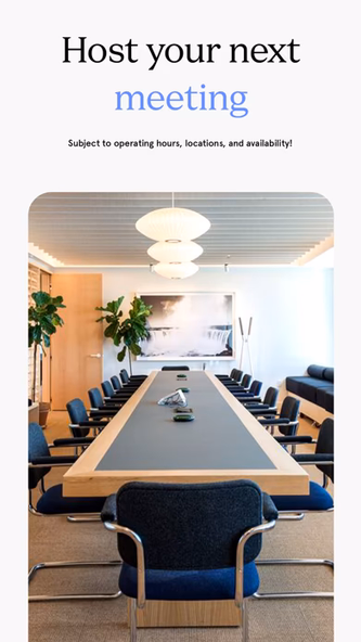 WeWork: Flexible Workspace Screenshot 4 - AppWisp.com WeWork: Flexible Workspace Screenshot 4 - AppWisp.com