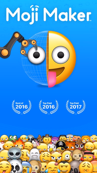 Moji Maker™ | Emoji Messenger Screenshot 1 - AppWisp.com Moji Maker™ | Emoji Messenger Screenshot 1 - AppWisp.com