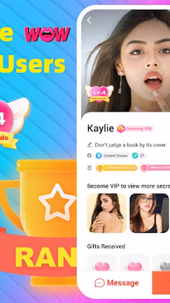 VDating- Live video dating app Screenshot 3 - AppWisp.com