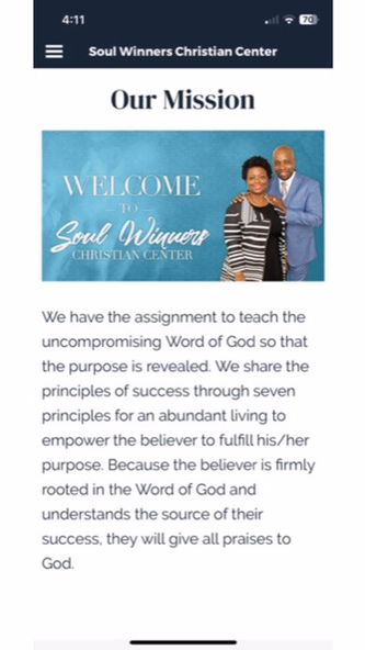 Soul Winners Christian Center Screenshot 4 - AppWisp.com Soul Winners Christian Center Screenshot 4 - AppWisp.com
