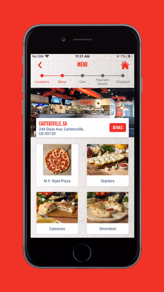 Johnny's New York Style Pizza Screenshot 4 - AppWisp.com Johnny's New York Style Pizza Screenshot 4 - AppWisp.com