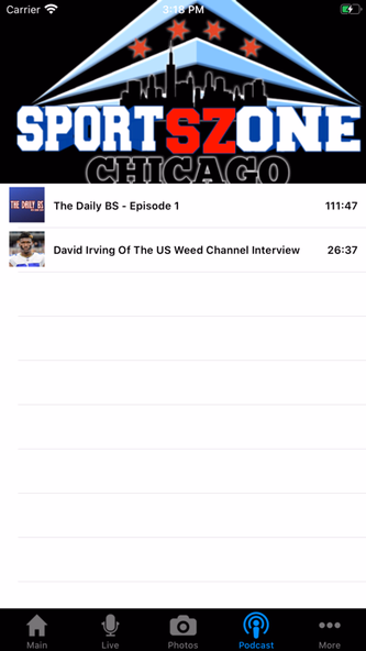 SportsZone Chicago Screenshot 2 - AppWisp.com SportsZone Chicago Screenshot 2 - AppWisp.com