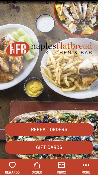 Naples Flatbread Kitchen & Bar Screenshot 1 - AppWisp.com Naples Flatbread Kitchen & Bar Screenshot 1 - AppWisp.com