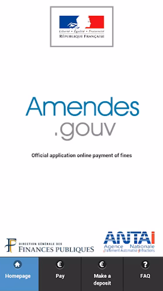 Amendes.gouv Screenshot 1 - AppWisp.com Amendes.gouv Screenshot 1 - AppWisp.com