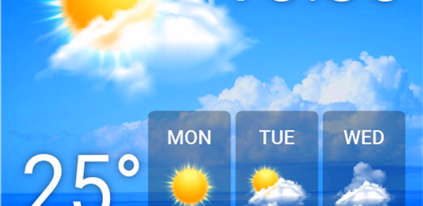 Weather Forecast Header - AppWisp.com Weather Forecast Header - AppWisp.com