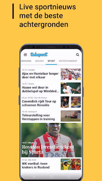De Telegraaf nieuws-app Screenshot 3 - AppWisp.com De Telegraaf nieuws-app Screenshot 3 - AppWisp.com