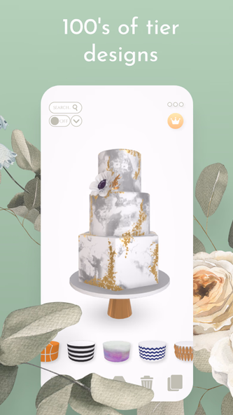 Bakely Wedding Cake Decorating Screenshot 4 - AppWisp.com Bakely Wedding Cake Decorating Screenshot 4 - AppWisp.com