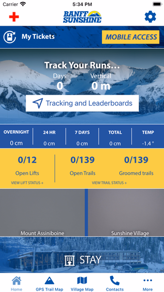 Sunshine Village Banff Screenshot 1 - AppWisp.com Sunshine Village Banff Screenshot 1 - AppWisp.com