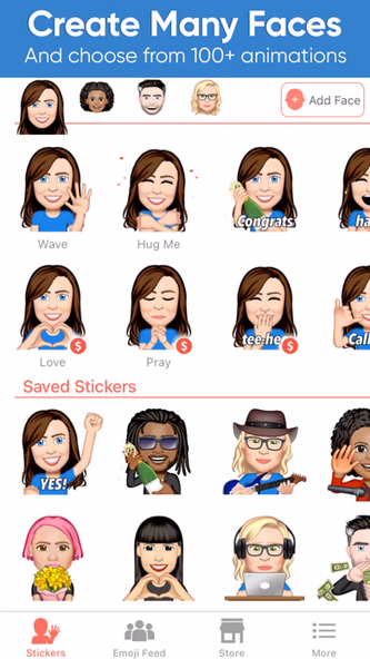 Emoji Me Sticker Maker Screenshot 2 - AppWisp.com Emoji Me Sticker Maker Screenshot 2 - AppWisp.com