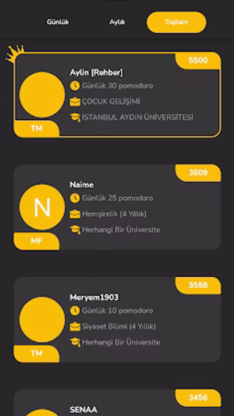 YKS Plan, Sohbet | StudyBuddy Screenshot 2 - AppWisp.com YKS Plan, Sohbet | StudyBuddy Screenshot 2 - AppWisp.com