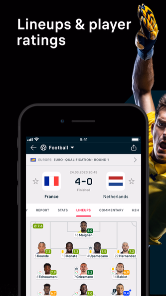 Flashscore - Live scores Screenshot 3 - AppWisp.com Flashscore - Live scores Screenshot 3 - AppWisp.com