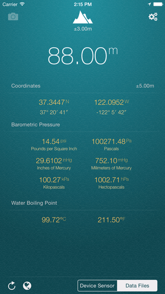 My Altitude Screenshot 1 - AppWisp.com My Altitude Screenshot 1 - AppWisp.com
