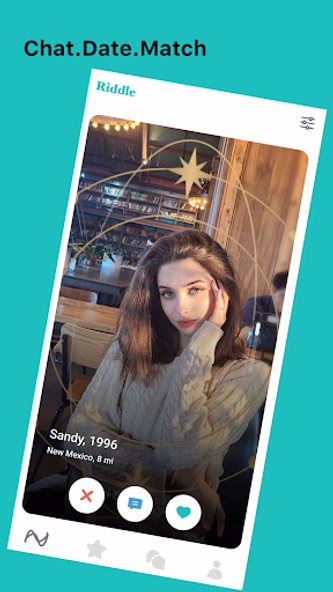 Riddle: Dating and Chat Screenshot 2 - AppWisp.com Riddle: Dating and Chat Screenshot 2 - AppWisp.com