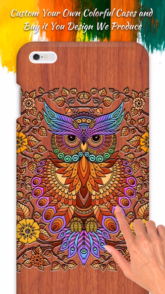 Coloring Owl:Paint Color Cases Screenshot 1 - AppWisp.com Coloring Owl:Paint Color Cases Screenshot 1 - AppWisp.com