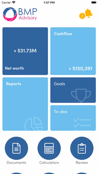 BMP Wealth Portal Screenshot 1 - AppWisp.com BMP Wealth Portal Screenshot 1 - AppWisp.com