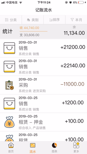 聚宝记账-进销存、店铺、销售管理 Screenshot 2 - AppWisp.com 聚宝记账-进销存、店铺、销售管理 Screenshot 2 - AppWisp.com