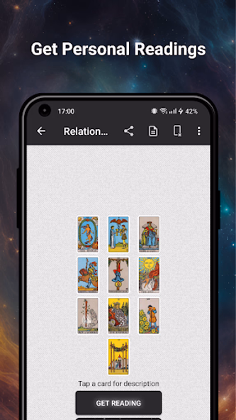 Tarot Divination - Cards Deck Screenshot 1 - AppWisp.com Tarot Divination - Cards Deck Screenshot 1 - AppWisp.com