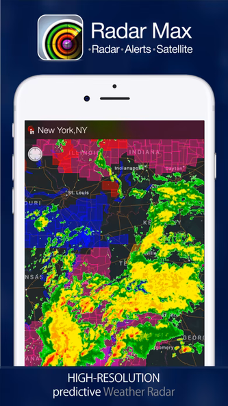 Radar MAX Future Weather Radar Screenshot 1 - AppWisp.com Radar MAX Future Weather Radar Screenshot 1 - AppWisp.com