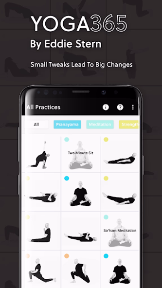 YOGA365 Micro-Practices Screenshot 1 - AppWisp.com YOGA365 Micro-Practices Screenshot 1 - AppWisp.com