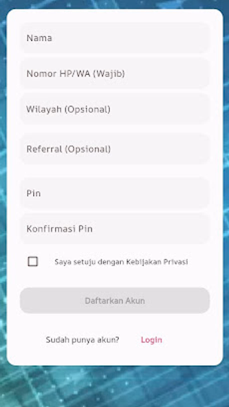 SISEVEN RELOAD - Agen Pulsa Screenshot 2 - AppWisp.com SISEVEN RELOAD - Agen Pulsa Screenshot 2 - AppWisp.com
