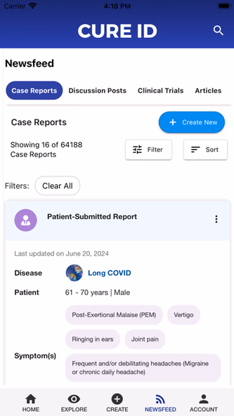 CURE ID Screenshot 4 - AppWisp.com CURE ID Screenshot 4 - AppWisp.com