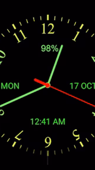 Analog Clock Live Wallpaper Screenshot 4 - AppWisp.com Analog Clock Live Wallpaper Screenshot 4 - AppWisp.com
