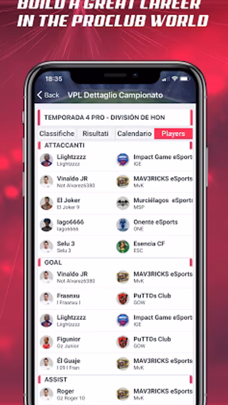 Virtual Pro League (VPL) Screenshot 4 - AppWisp.com Virtual Pro League (VPL) Screenshot 4 - AppWisp.com