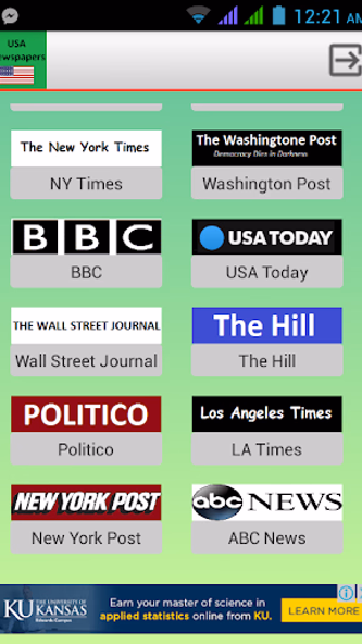 US Newspapers Screenshot 2 - AppWisp.com US Newspapers Screenshot 2 - AppWisp.com