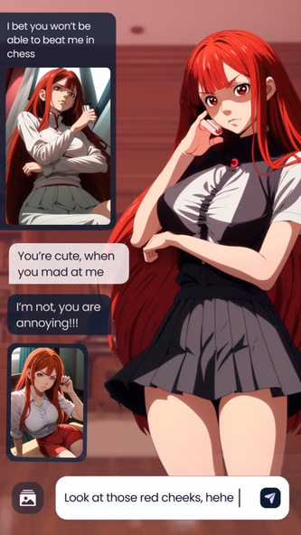 Anime Girl Chat: Roleplay AI Screenshot 4 - AppWisp.com Anime Girl Chat: Roleplay AI Screenshot 4 - AppWisp.com