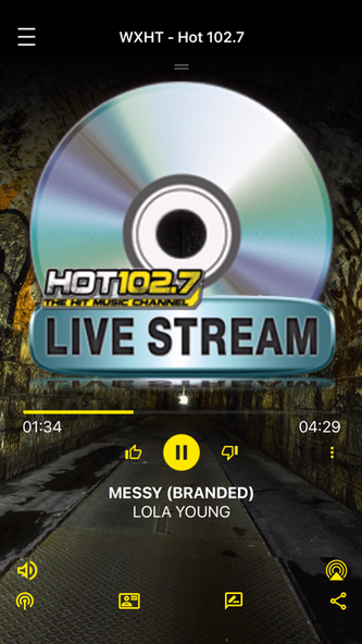 Hot 102.7 LIVE Screenshot 1 - AppWisp.com Hot 102.7 LIVE Screenshot 1 - AppWisp.com