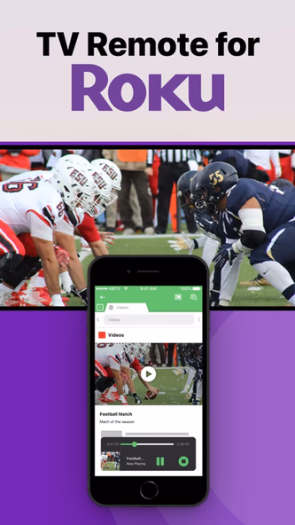 Remote Control, Mirror Roku TV Screenshot 3 - AppWisp.com